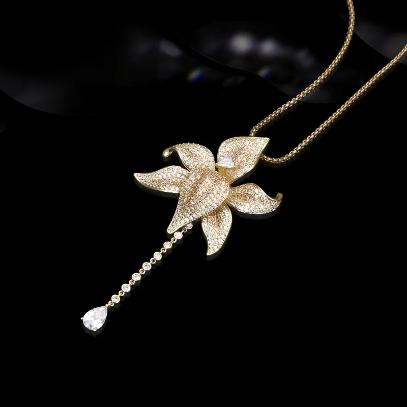 Lan Ying Crystal Brooches Women's-2