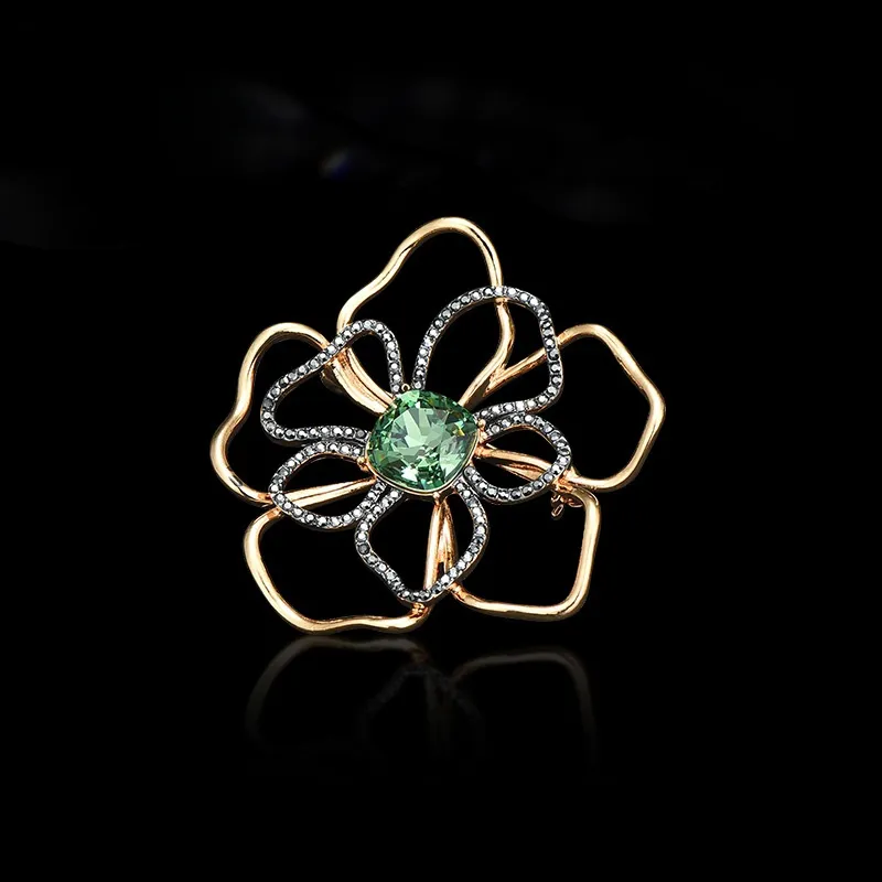 Lan Ying Crystal Alloy Brooches Women's-5