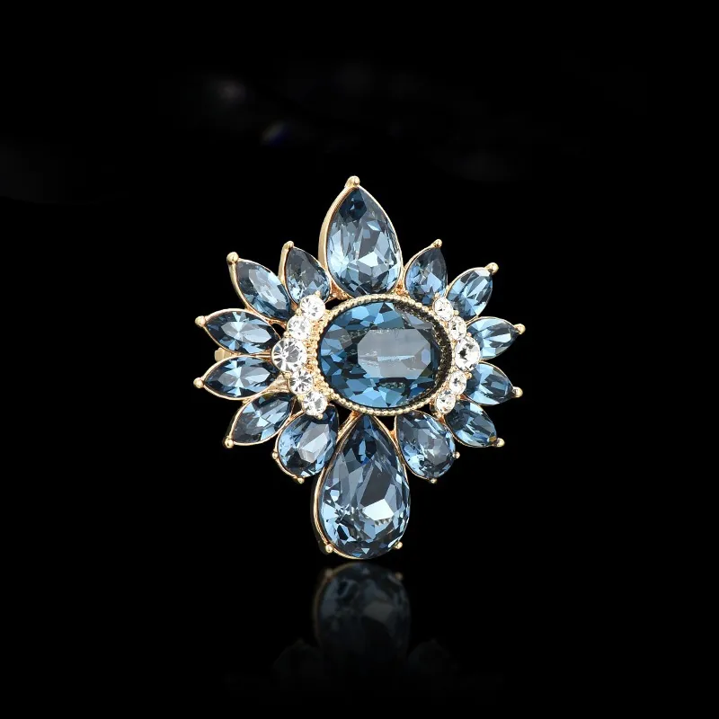 Lan Ying Crystal Alloy Brooches Women's-2