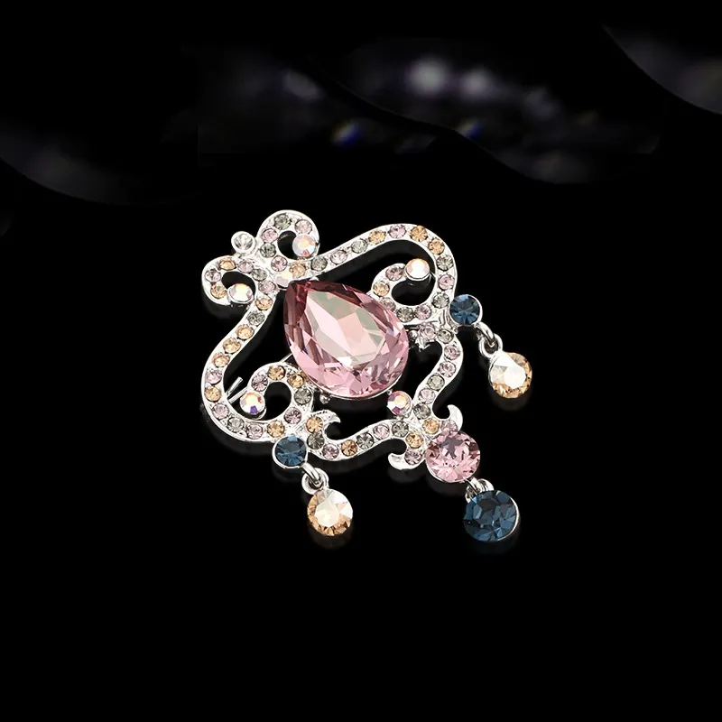 Lan Ying Crystal Brooches Women's-4