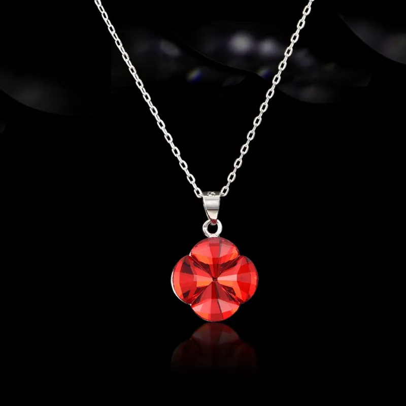 Lan Ying S952 Silver Necklaces Women's-3