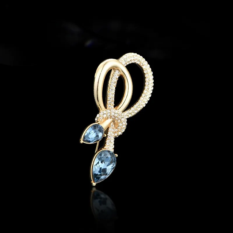 Lan Ying Austrian Crystal Brooches Women's-3