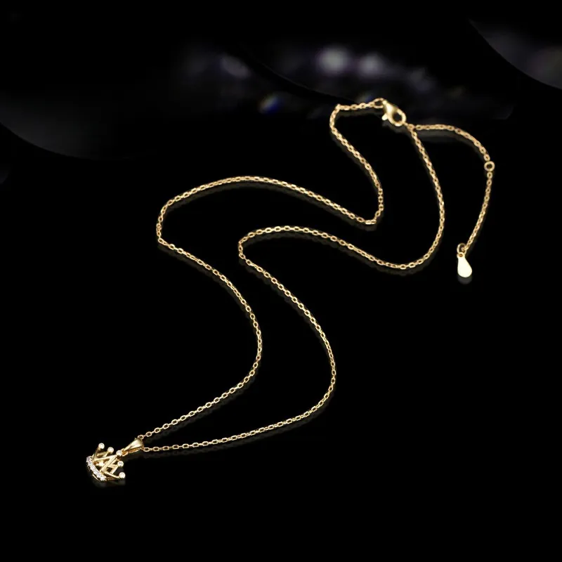 Lan Ying Artificial Crystal Necklaces Unisex-3