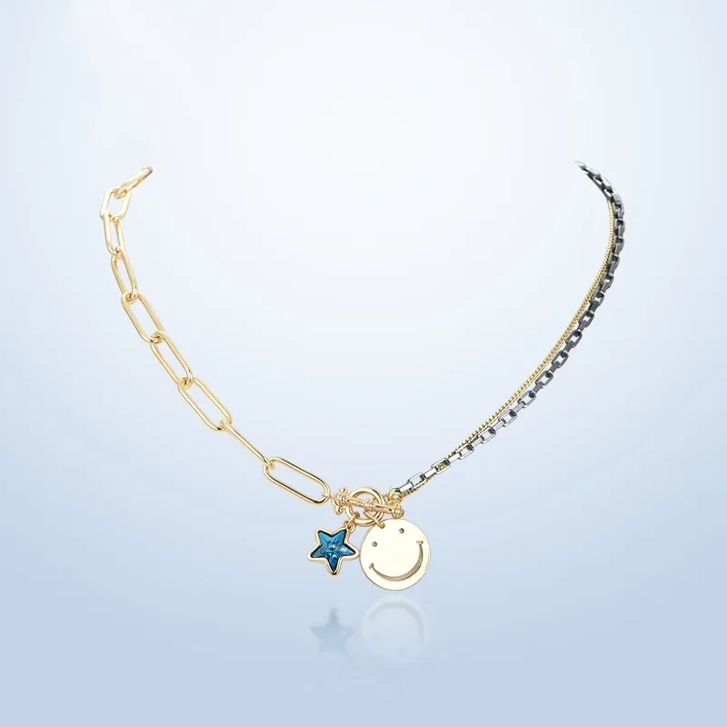 Lan Ying Alloy Necklaces Unisex-1