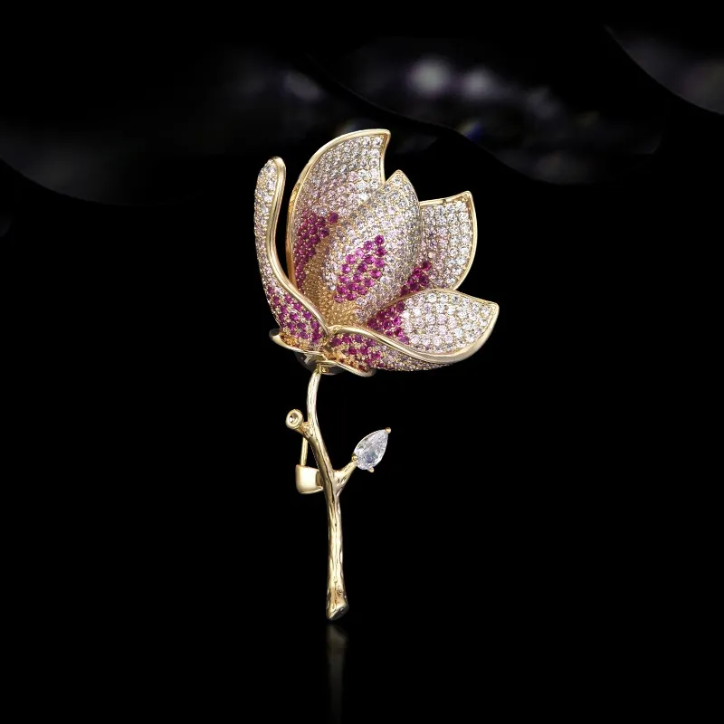 Lan Ying Austrian Crystal Brooches Women's-2