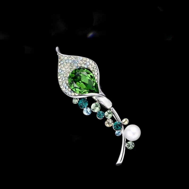 Lan Ying Austrian Crystal Brooches Women's-2