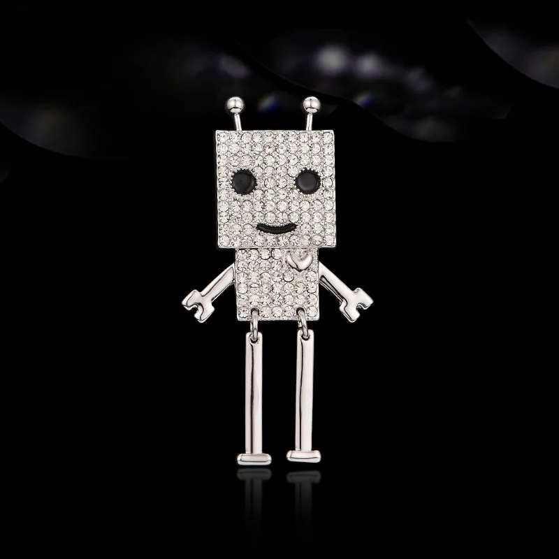 Lan Ying Artificial Crystal Brooches Women's-2