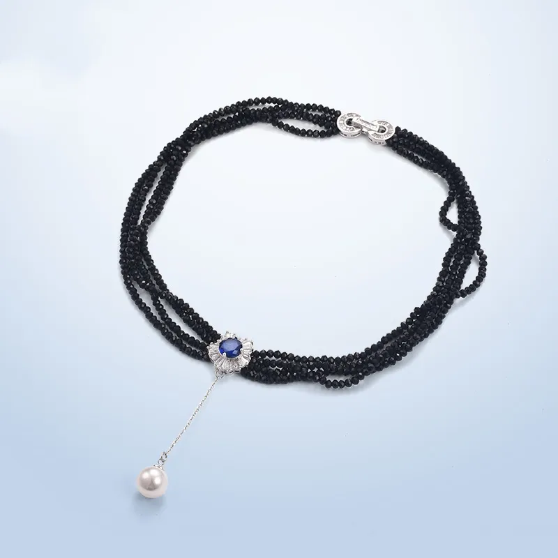 Lan Ying Artificial Crystal Necklaces Women's-3