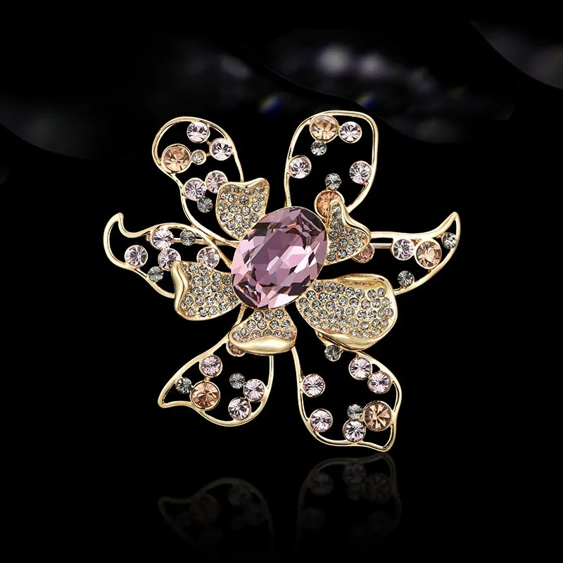 Lan Ying Eco Friendly Alloy Brooches Women's-3