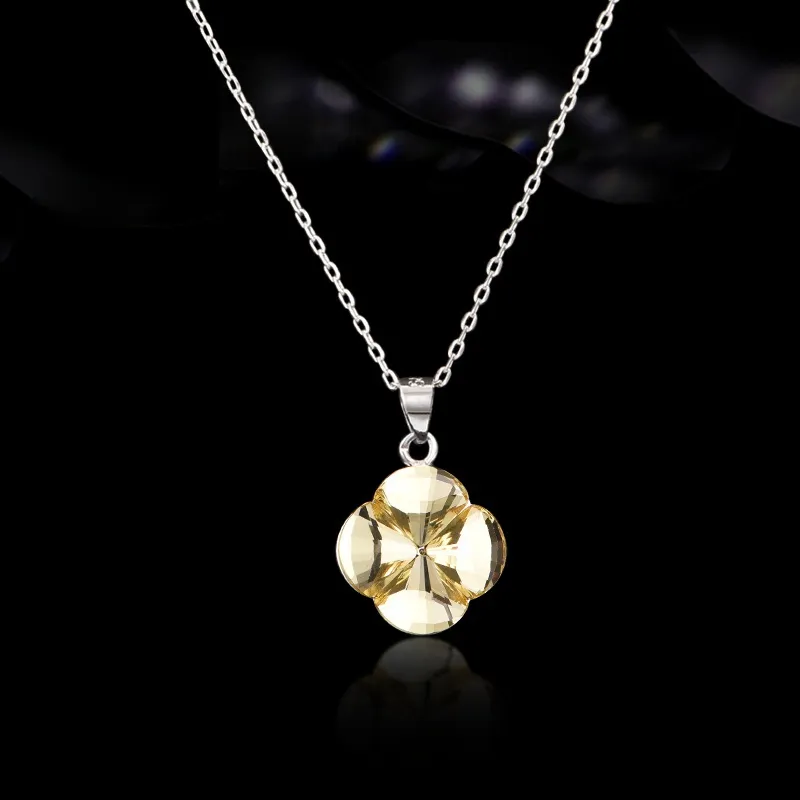 Lan Ying S952 Silver Necklaces Women's-8