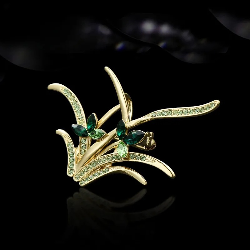 Lan Ying Austrian Crystal Brooches Women's-2