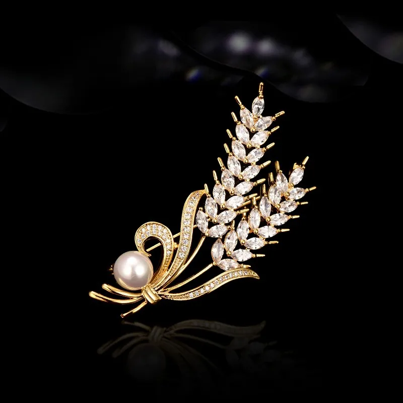Lan Ying Artificial Crystal Brooches Women's-3