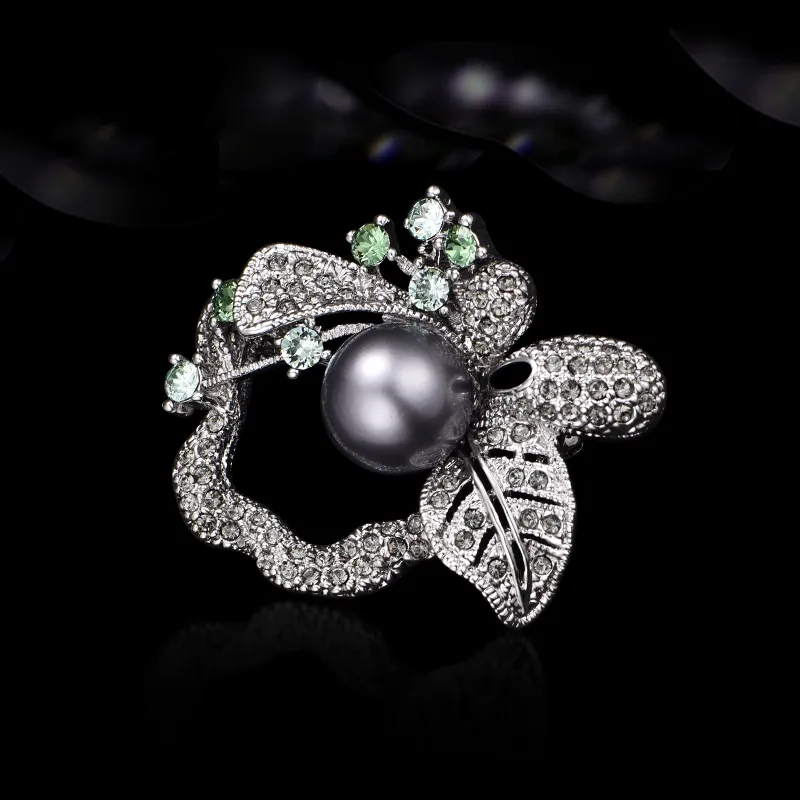 Lan Ying Crystal Brooches Women's-5