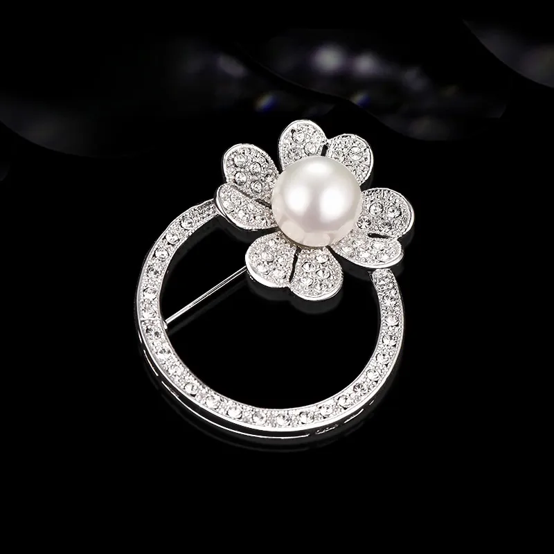 Lan Ying Artificial Crystal Brooches Women's-4