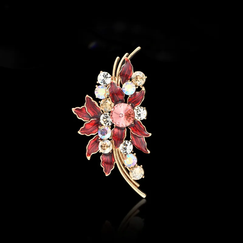 Lan Ying Austrian Crystal Brooches Women's-4