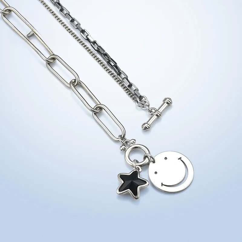 Lan Ying Alloy Necklaces Unisex-10