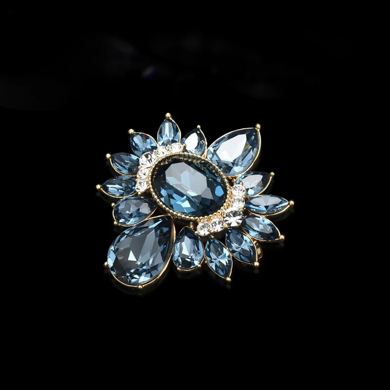 Lan Ying Crystal Alloy Brooches Women's-3