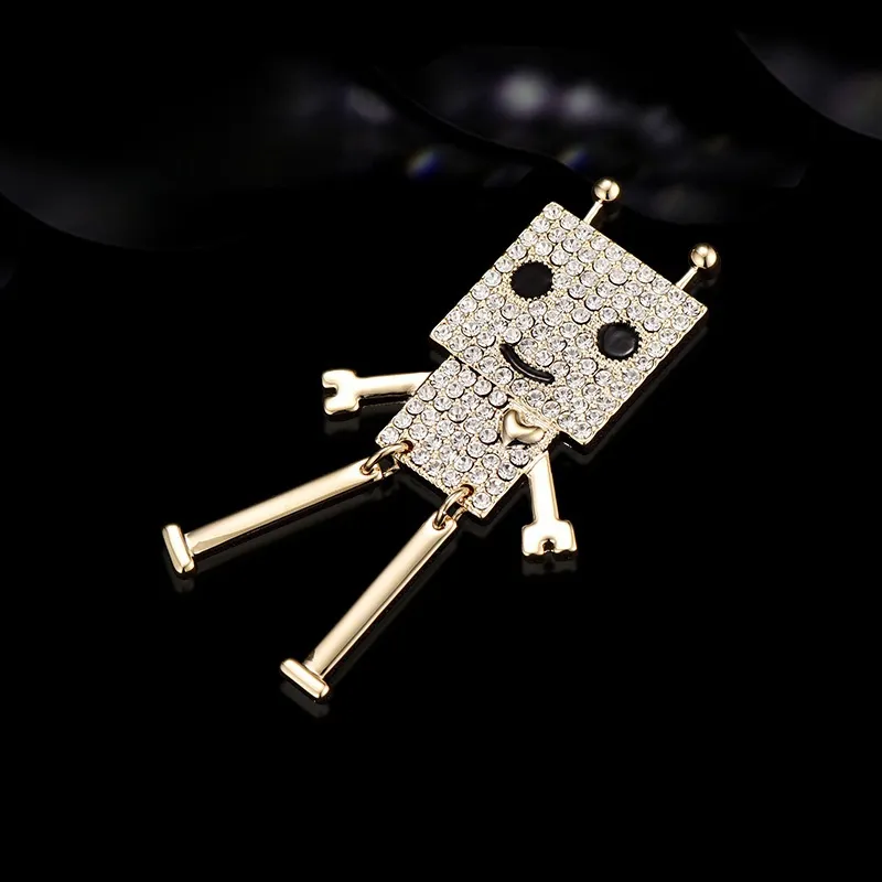 Lan Ying Artificial Crystal Brooches Women's-7