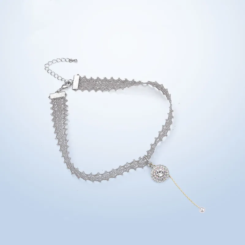Lan Ying Artificial Crystal Necklaces Women's-6