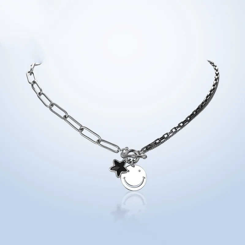 Lan Ying Alloy Necklaces Unisex-8