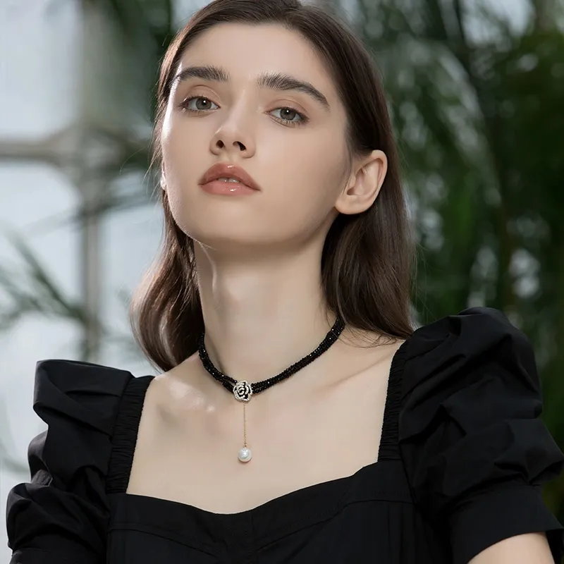 Lan Ying Alloy Necklaces Unisex-4