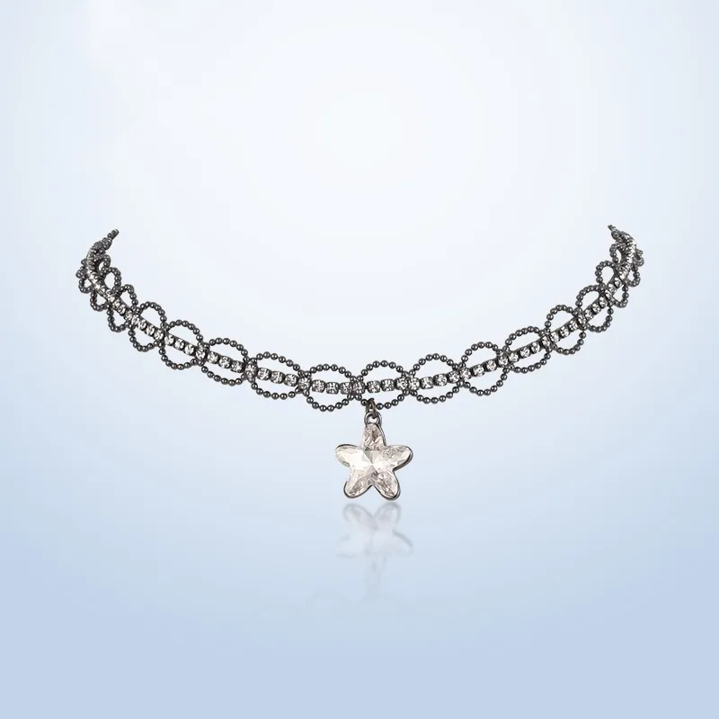 Lan Ying Artificial Crystal Necklaces Women's-7