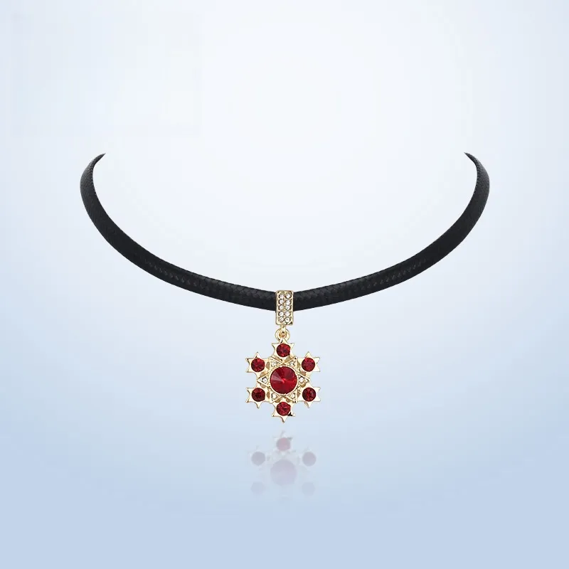 Lan Ying Artificial Crystal Necklaces Women's-8