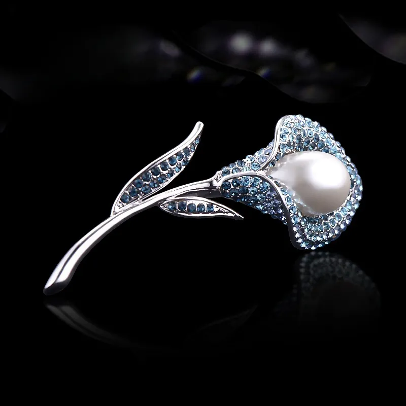 Lan Ying Crystal Brooches Women's-6