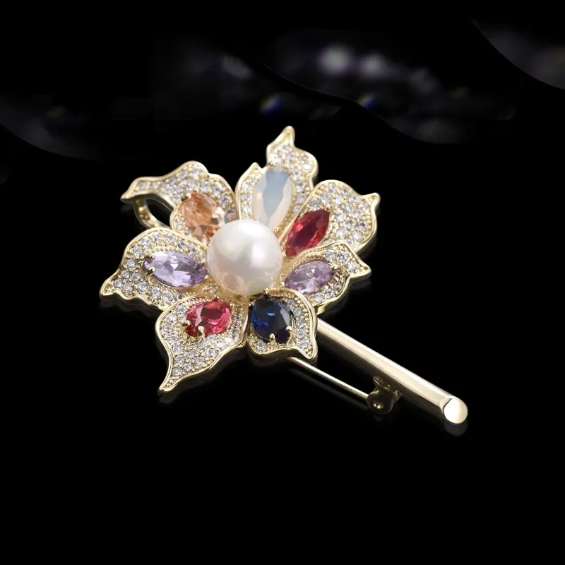 Lan Ying Eco Friendly Alloy Brooches Women's-5