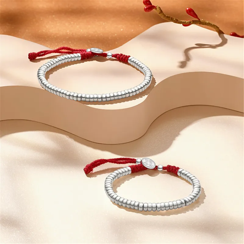 CHAOHONGJI 990 Foot Silver Bracelets Unisex-4
