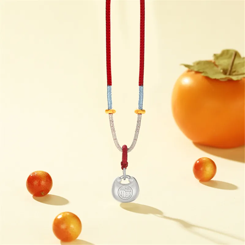 CHAOHONGJI Sterling Silver 990 Necklaces Women's-7