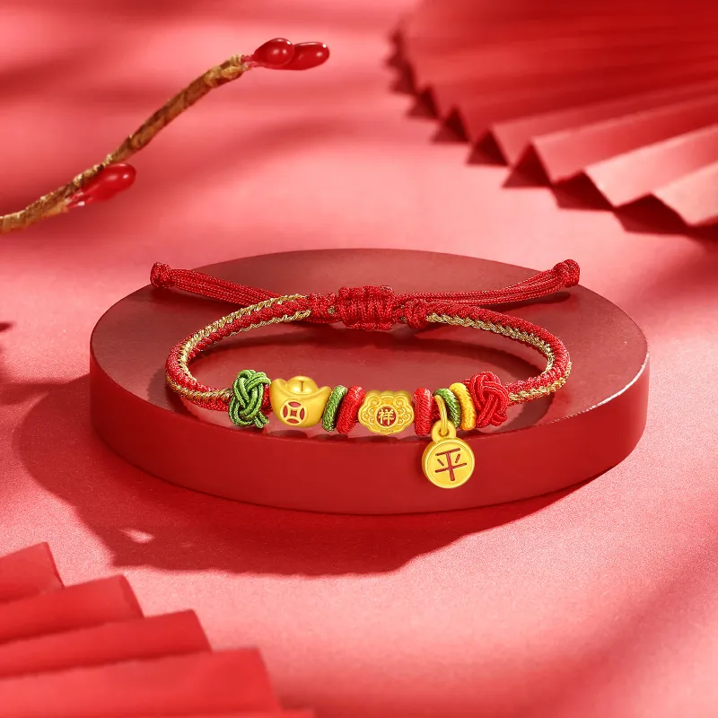 CHJ JEWELLERY Gold Bracelet Women's-6