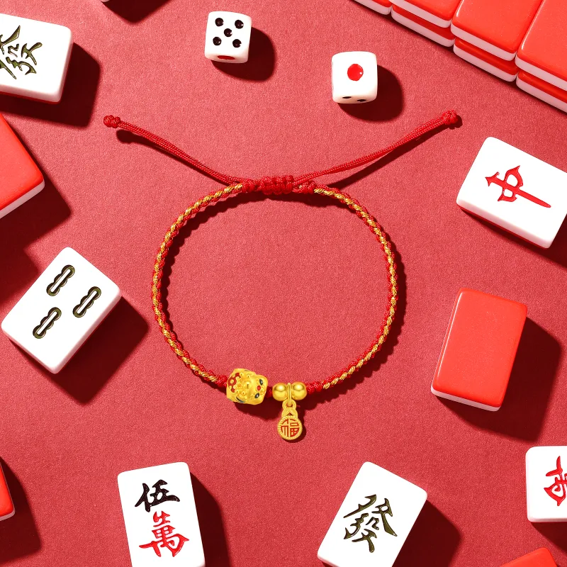 CHJ JEWELLERY Gold Bracelet Women's-5