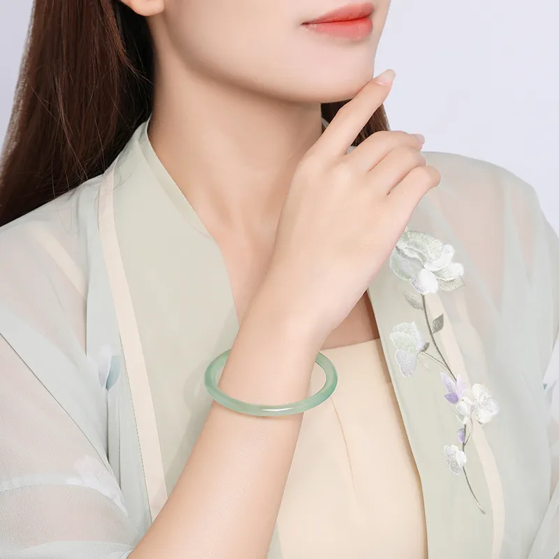CHAOHONGJI Chalcedony Bangles Women's-12