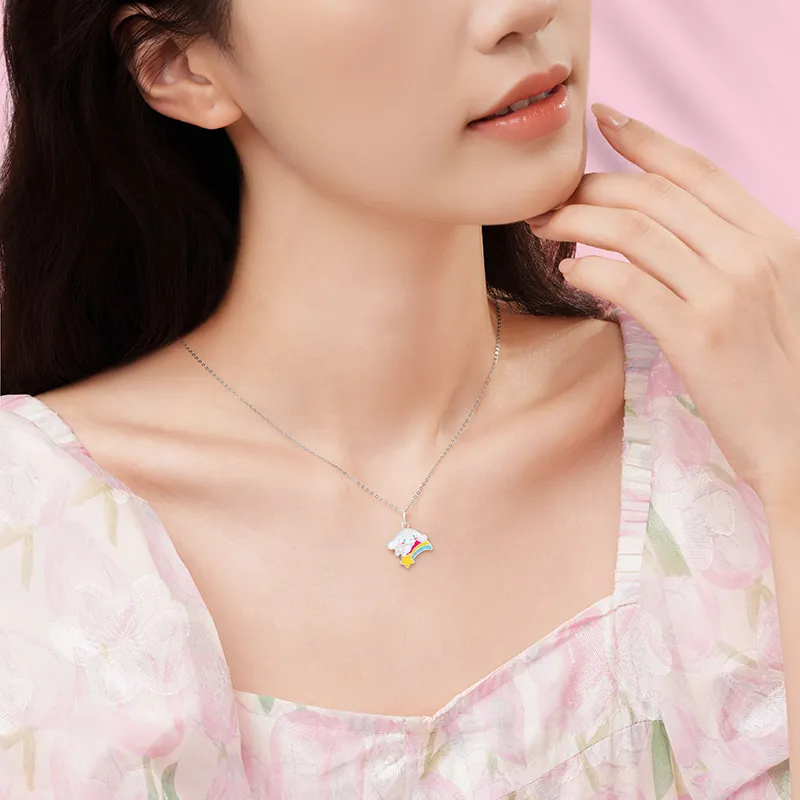 CHAOHONGJI 990 Fine Silver Pendants Women's-7