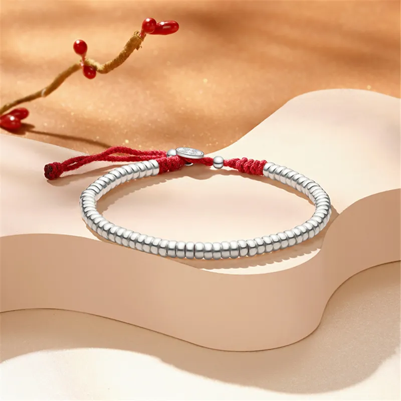 CHAOHONGJI 990 Foot Silver Bracelets Unisex-3