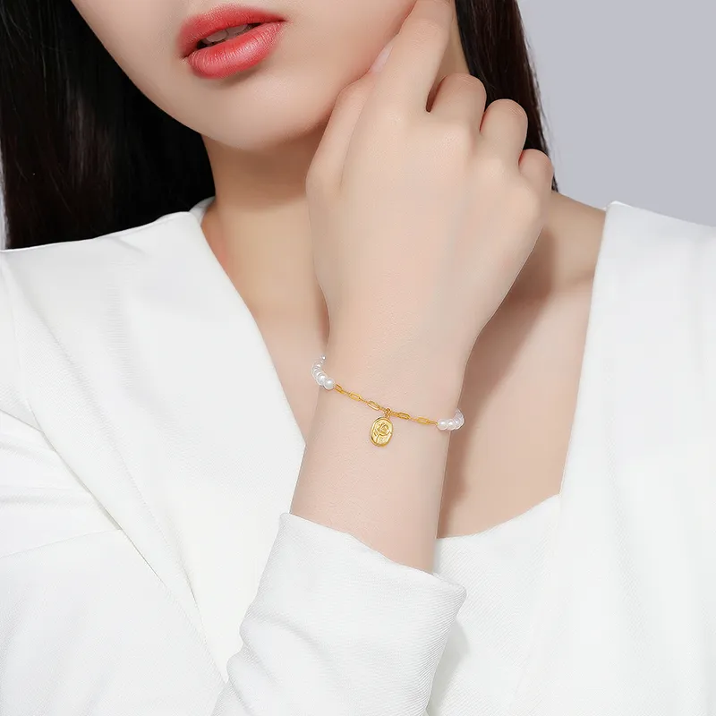 CHAOHONGJI Freshwater Pearl Bracelets Women's-5
