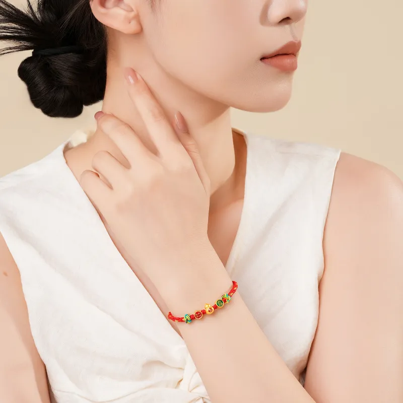 CHJ JEWELLERY Gold Bracelet Women's-1