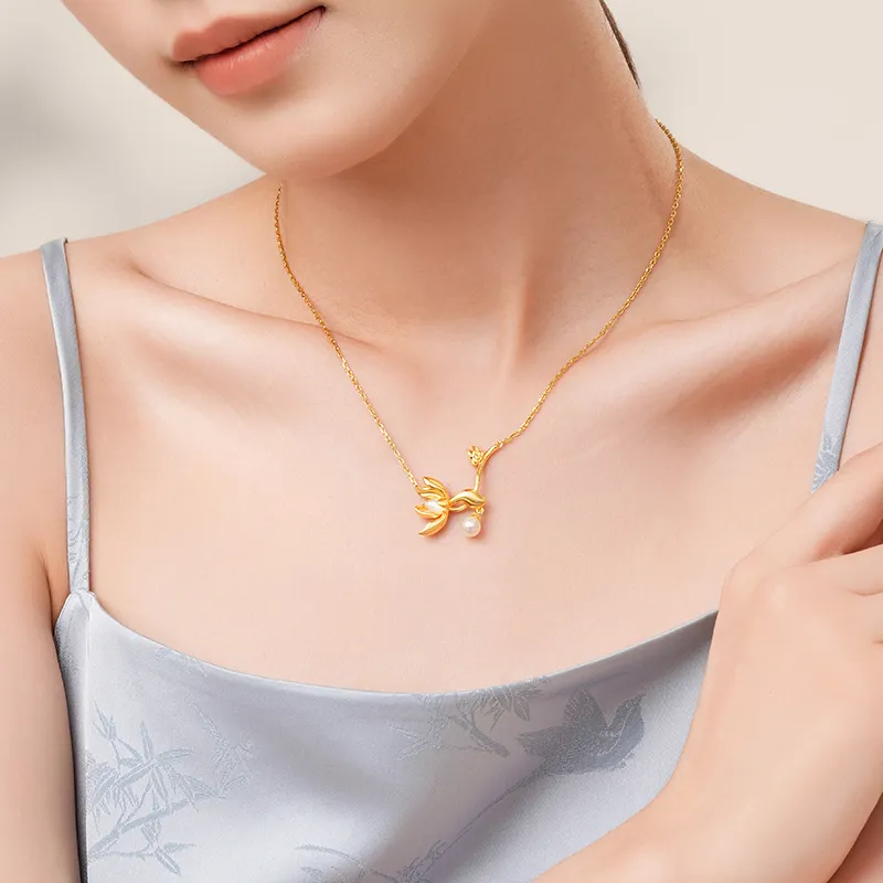 CHAOHONGJI S925 Silver Necklaces Women's-6