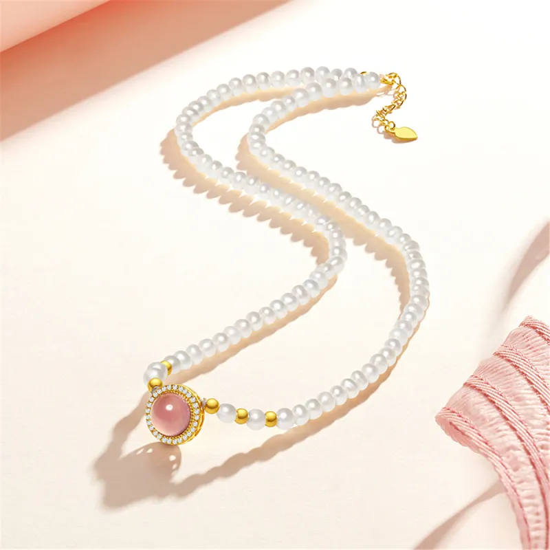CHAOHONGJI Pearl Necklaces Women's-2