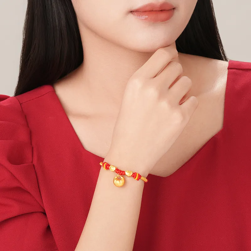CHJ JEWELLERY Gold Bracelet Women's-10