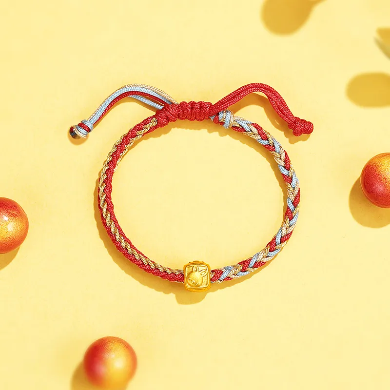 CHJ JEWELLERY Gold Bracelet Unisex-10
