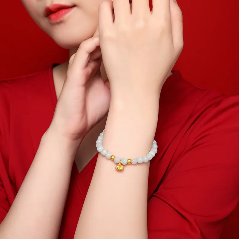 CHAOHONGJI Glutinous Jade Bracelets Women's-5