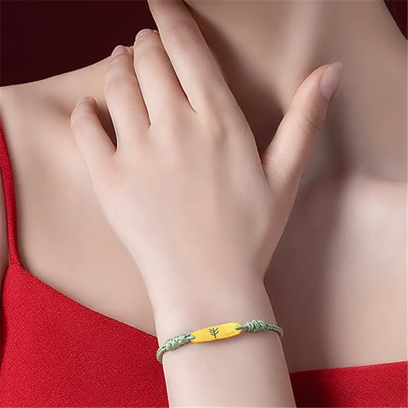 CHJ JEWELLERY Gold Bracelet Unisex-18