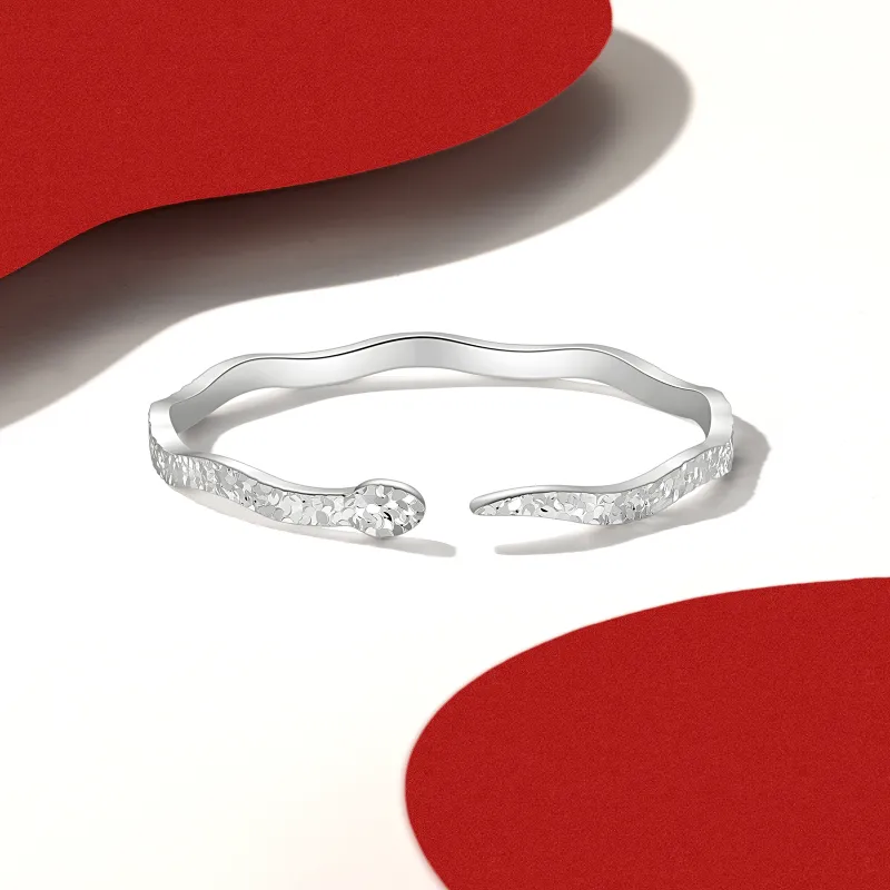 CHAOHONGJI Sterling Silver 990 Bangles Unisex-2