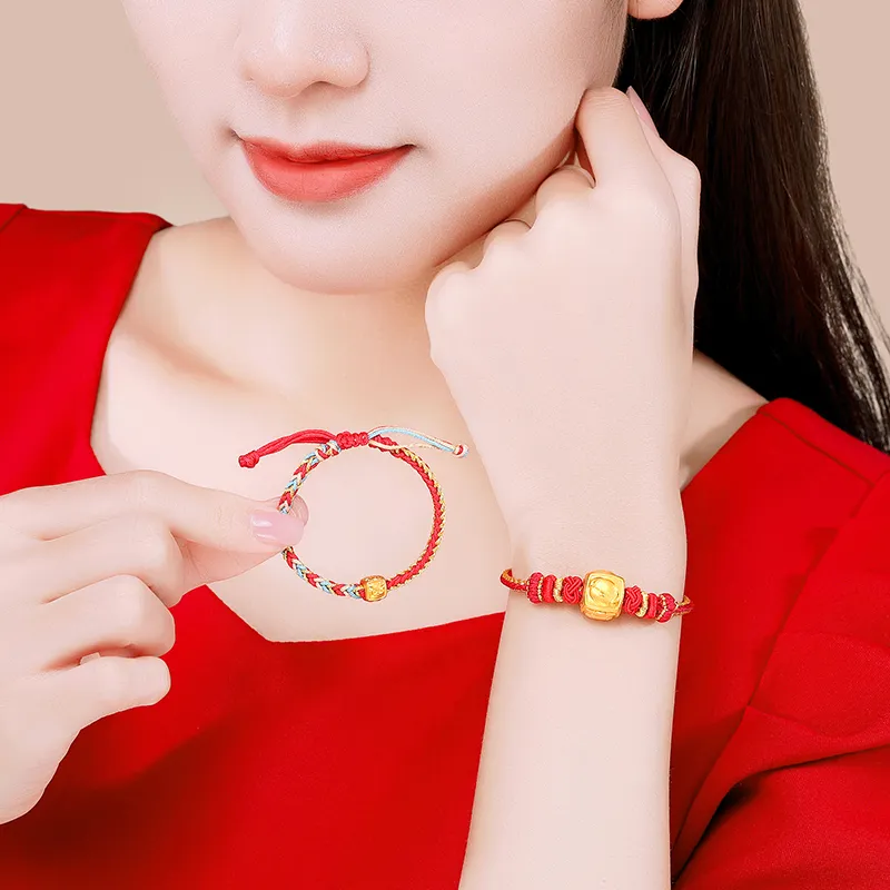 CHJ JEWELLERY Gold Bracelet Unisex-16