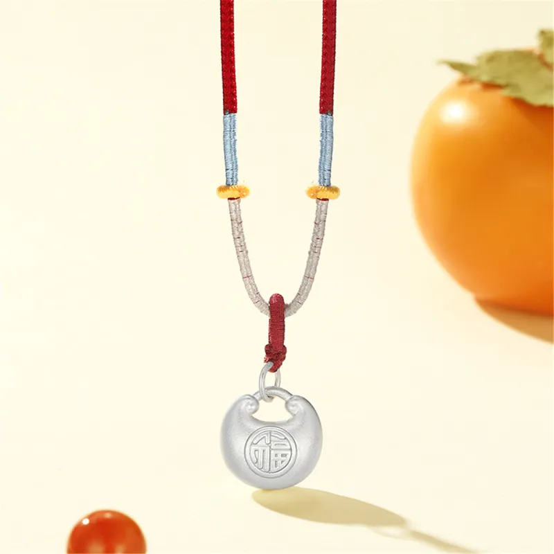 CHAOHONGJI Sterling Silver 990 Necklaces Women's-2