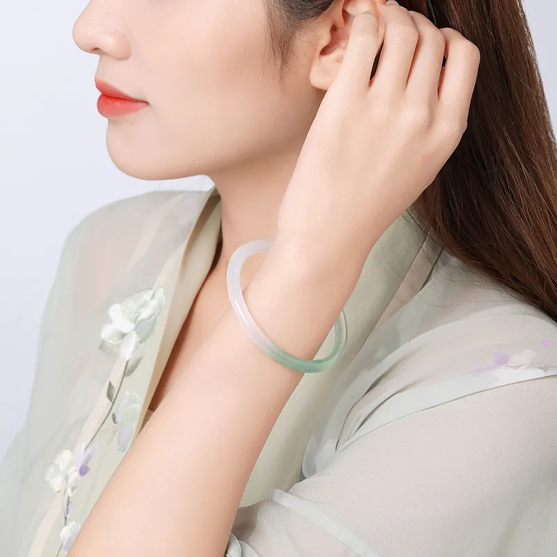 CHAOHONGJI Chalcedony Bangles Women's-6