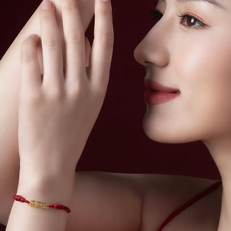 CHJ JEWELLERY Gold Bracelet Unisex-11