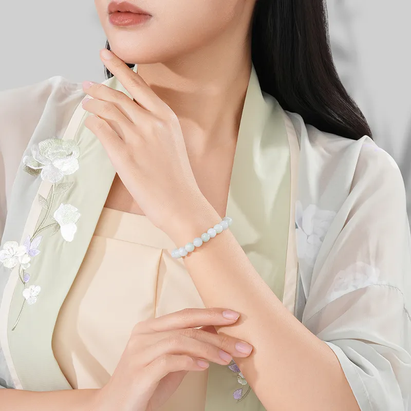 CHAOHONGJI Bean Type Jadeite Bracelets Women's-3